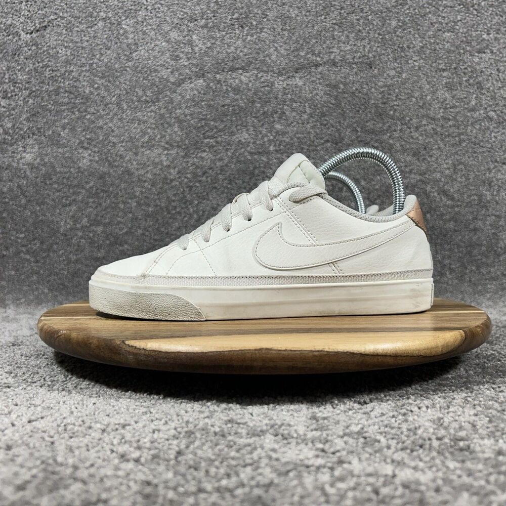 Nike Court Legacy Next Nature DH3161-003 Women's Shoes Size 7.5 White Shoes Used - Picture 5 of 11
